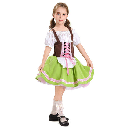 Halloween Children's Beer Costume Performance
