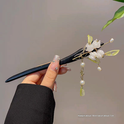 Dress Accessories Hairpin Headwear Antique Style Plate Hairpin