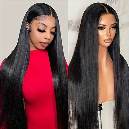 13x4 Straight Lace Front Wig Human Hair