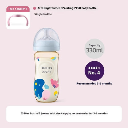 Large Diameter Feeding Bottle Baby Anti-flatulence