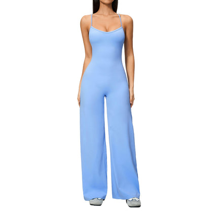 Yoga-style Chic Backless Casual Fashion One-piece For Women