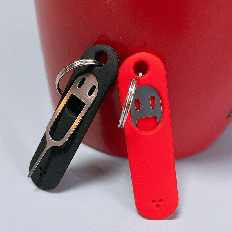 Invisible Silicone Case Portable Card Device Thimble