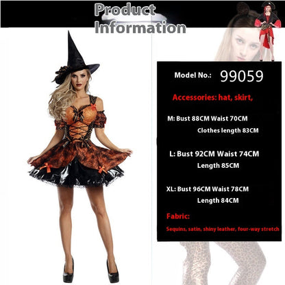 Halloween Witch Costume Role Play