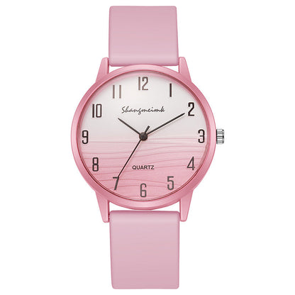 Casual Simple Jelly Color Women's Watch