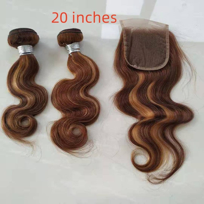 Piano Color Body Wave Human Hair Bundle