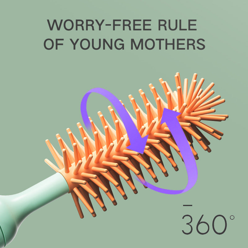 Electric Silicone Bottle Brush 360°