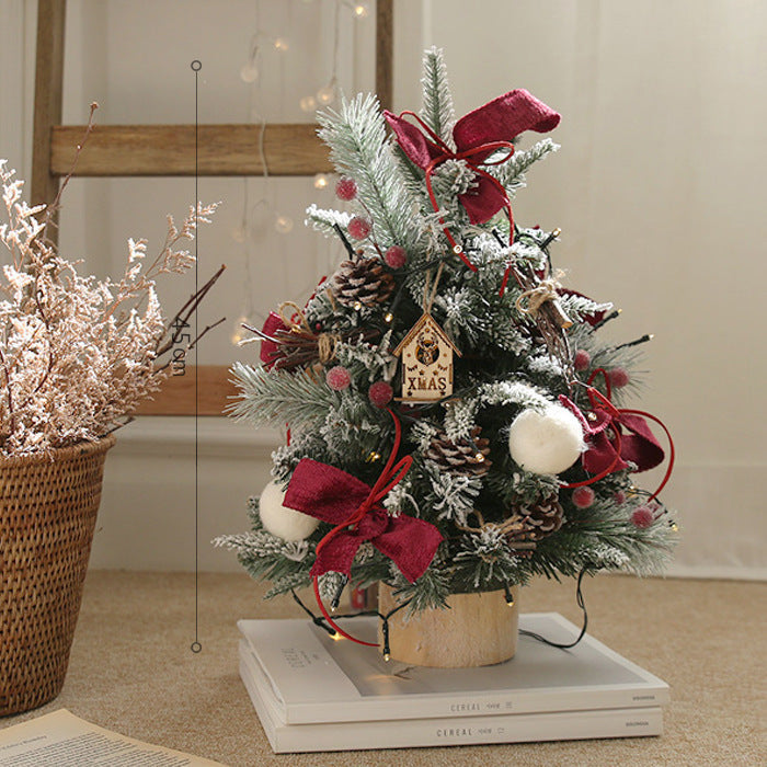 Christmas Tree Decoration with Lights