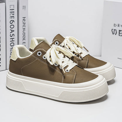 2026 Summer Viral Men Trendy Skate Shoes, Premium Edgy Casual Chunky Flat Breathable Sneakers