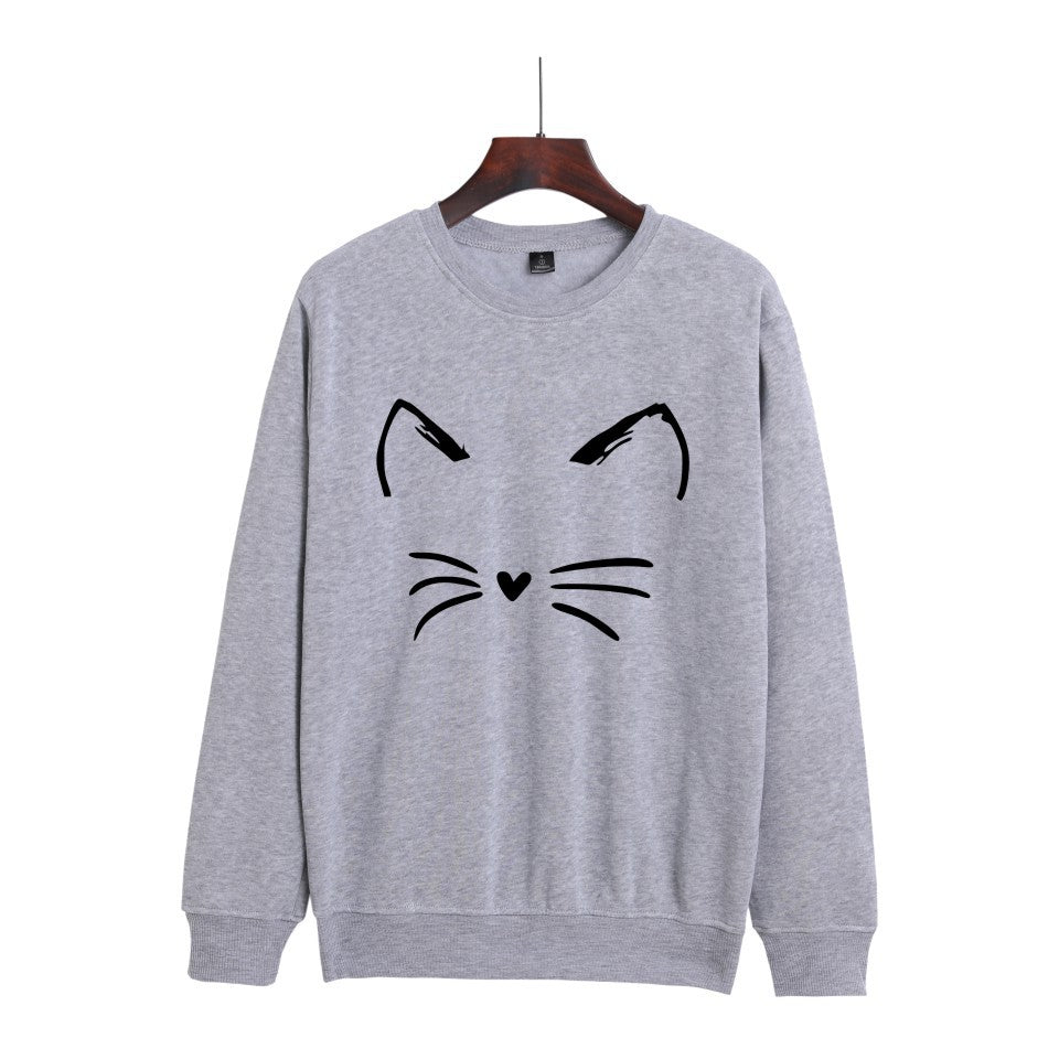 Casual Trendy Crew-neck Unisex Sweatshirt