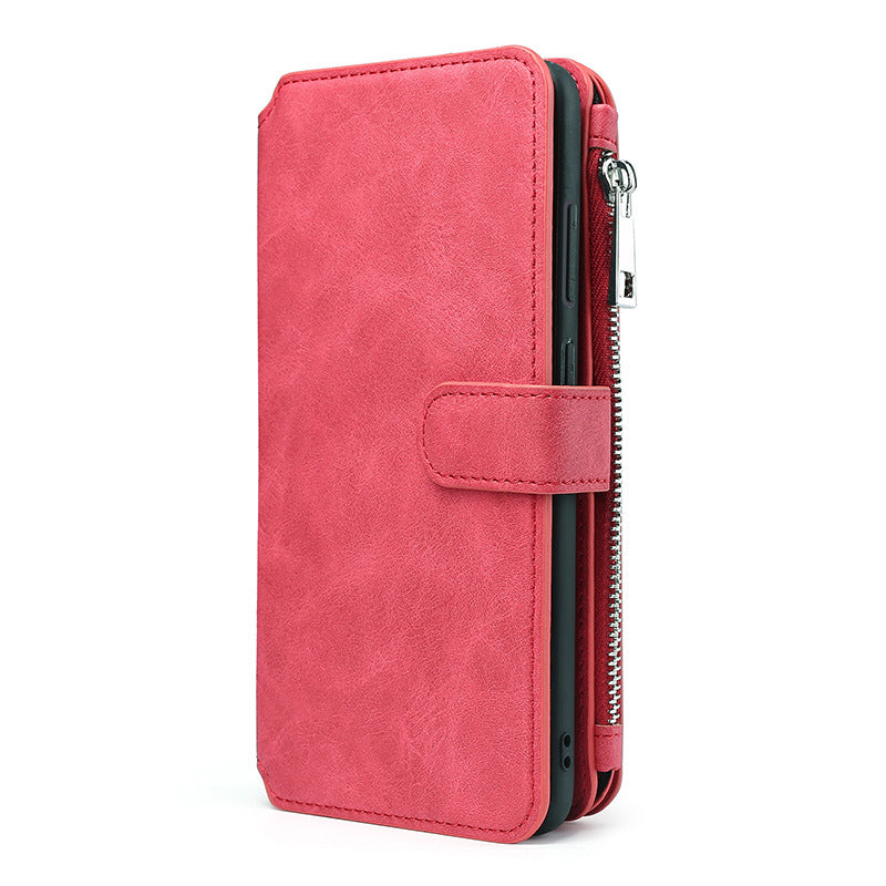 Leather Case Card Multi-function Mobile Phone Bag