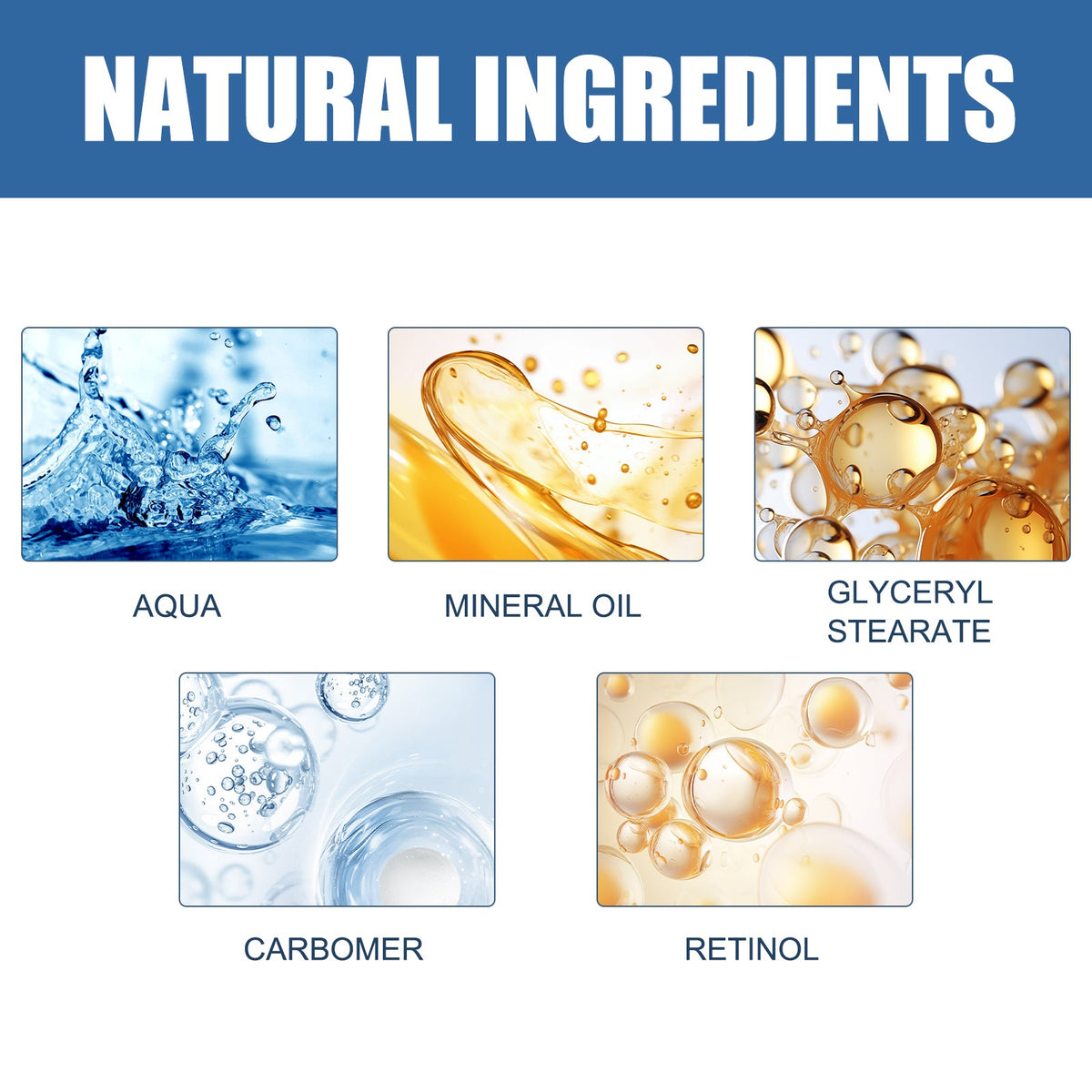 5 Seconds Retinol Cream To Reduce Fine Lines Under Eyes Hydrating Moisturizing Cream To Soften Skin