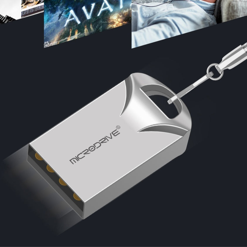 Mini High-speed Large-capacity Metal USB Drive