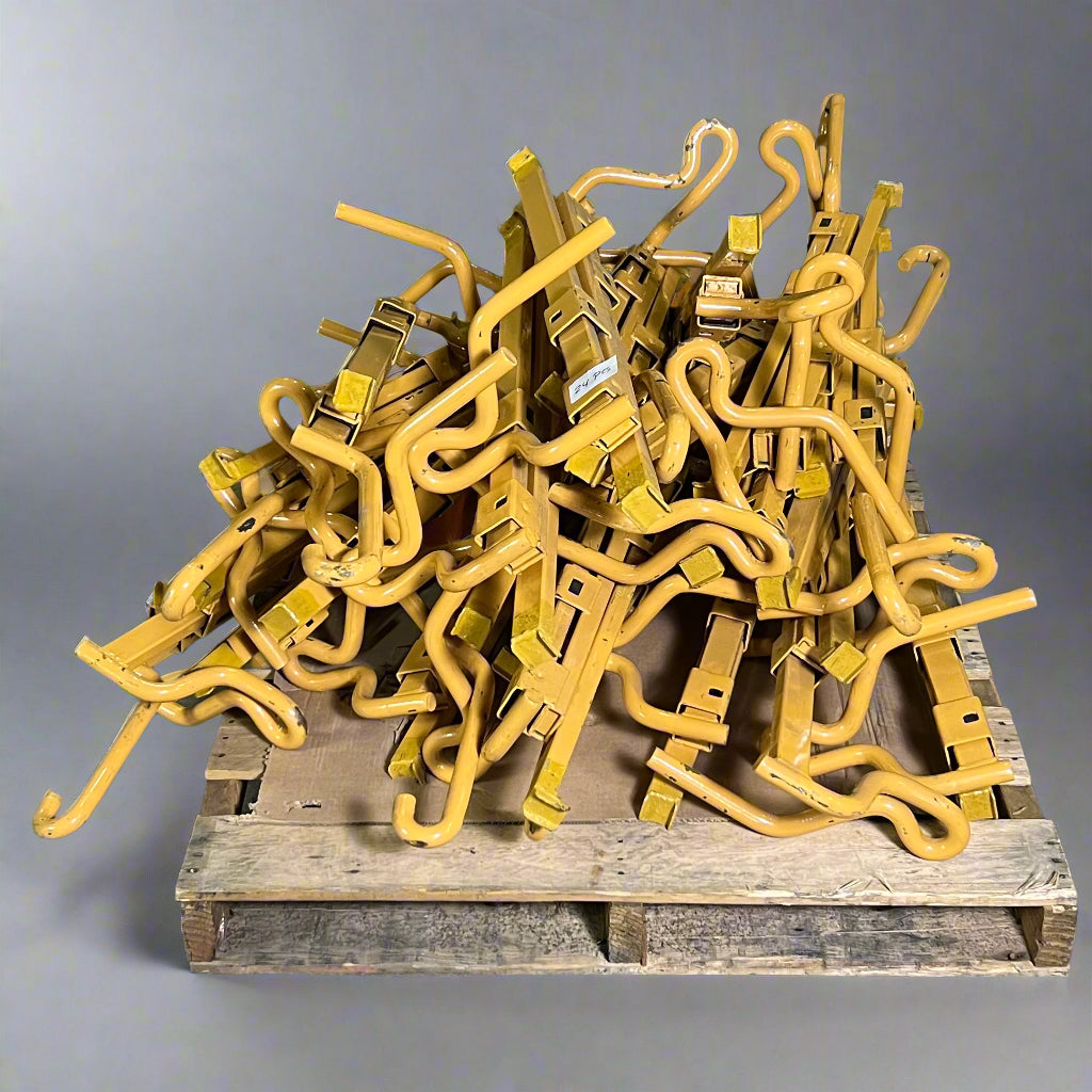 JAXON (Pallet of 24Pcs) Telescoping Uncoupling Levers Sz 39"-55" L Yellow