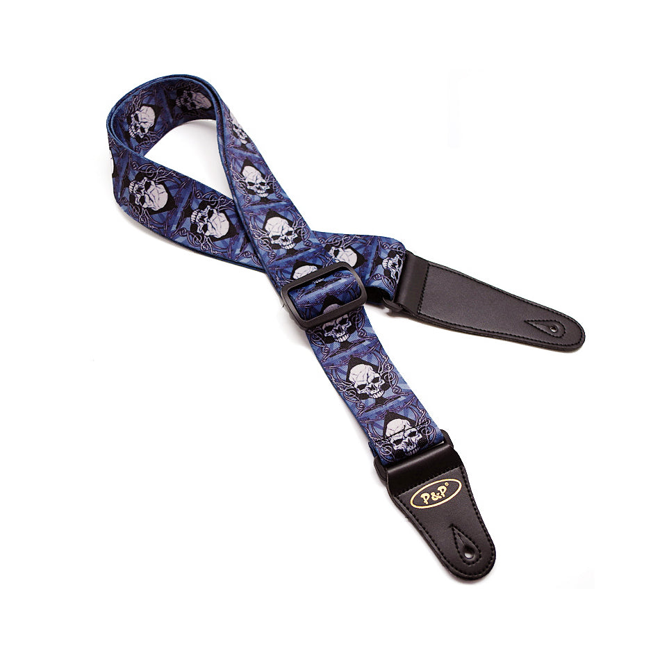 Electric acoustic guitar strap