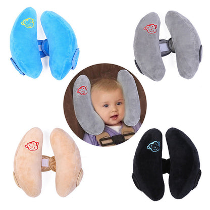Child Baby Car Seat Neck Travel Headrest