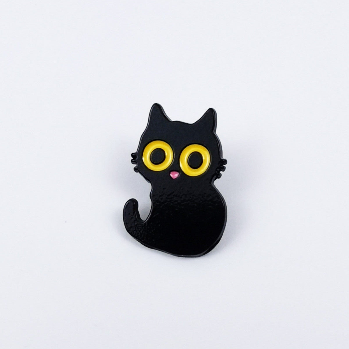 Black Catstyle Brooch, Versatile And Niche, Made Of Alloy For Clothing