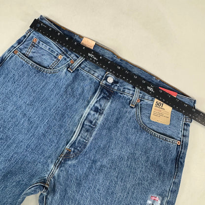 LEVIS 501 Orignial Fit Jeans Men's Sz 38 X 30 Medium Stonewash S112602 RPMX
