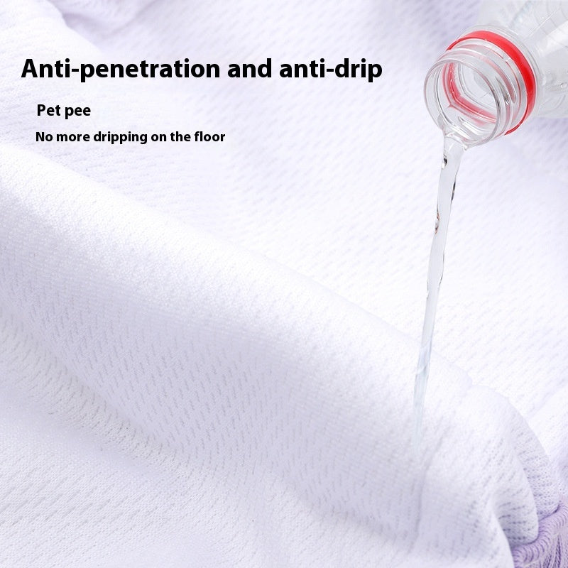 Home Washable Dog Safety Pants Menstrual Pet Physical Pant