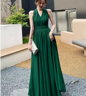 Celebrity Banquet Long Host Dress Skirt