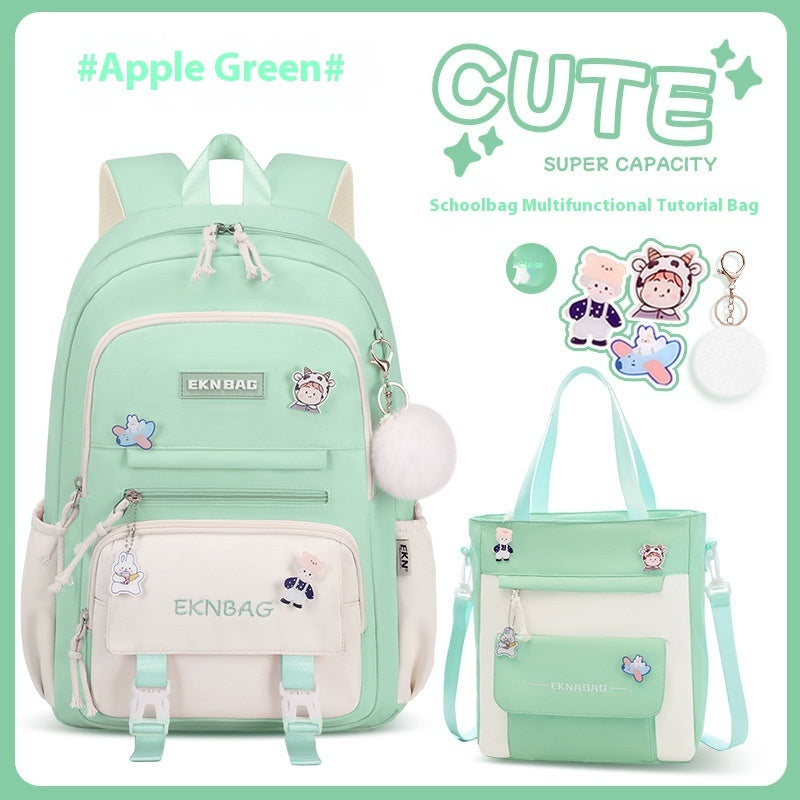 Student Children Schoolbag Girls Waterproof Backpack