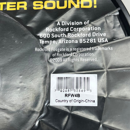 ROCKFOSGATE Power Wire 4 AWG Max Performance w/ More Copper Content 100' RFW4B