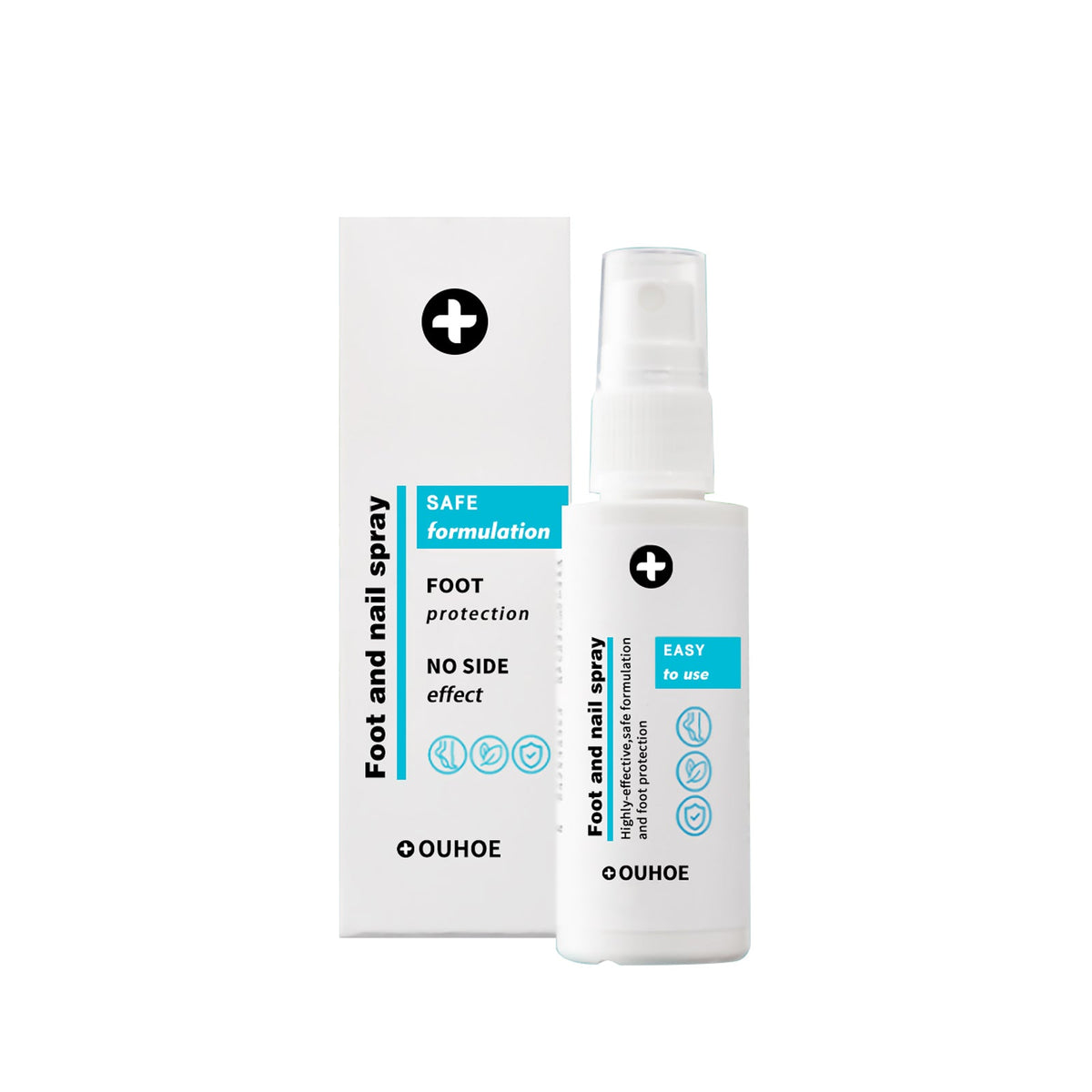 Foot Spray Foot Skin Moisturizing, Anti-Cracking, Deodorizing, Deodorizing And Repairing Nail Care Spray