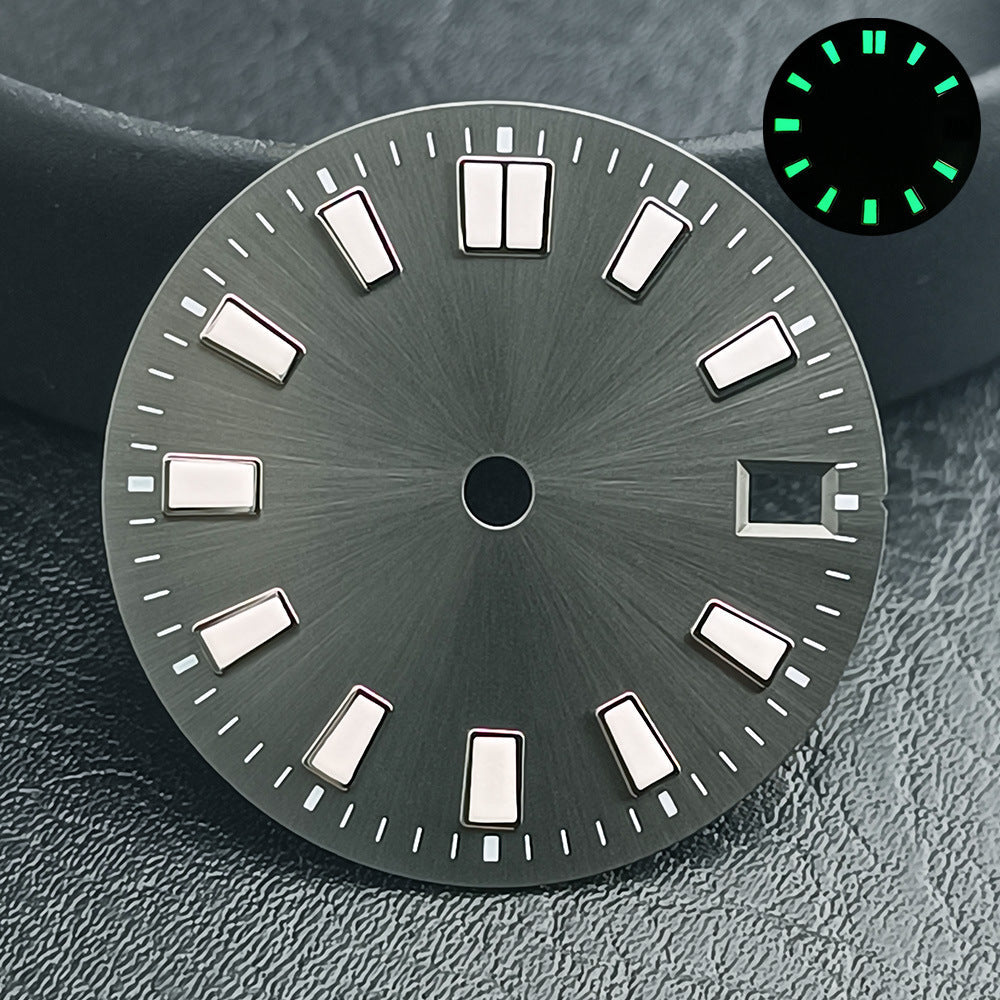 Sunburst Dial Compatible With NH35 Mechanical Movement