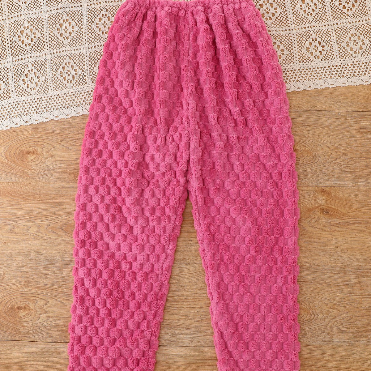 Autumn Winter Flannel Fleece Womens Set