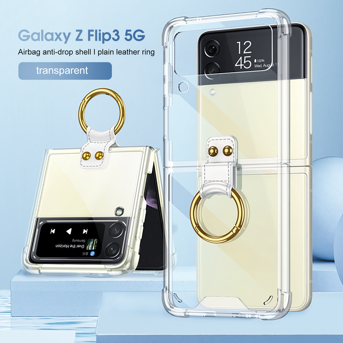 Mobile Phone Case Folding Simple And Creative Frosted Hard Shell Solid Color