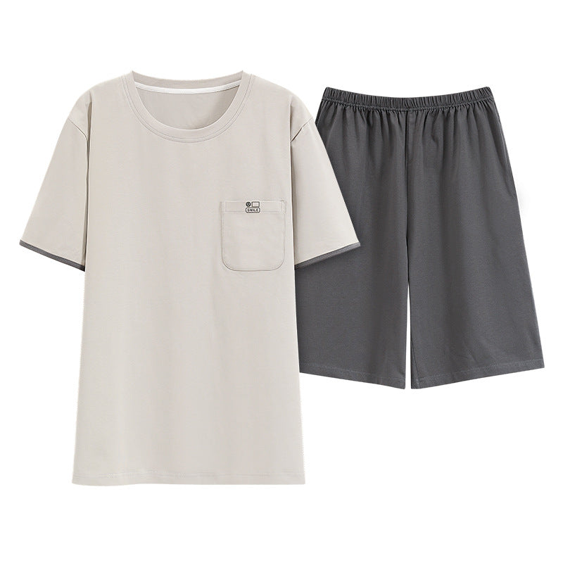 Cotton Pajamas New Boys Casual Homewear Two-piece Suit