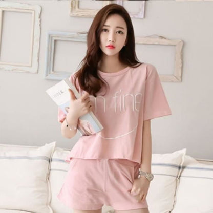 SHorT Sleeve CuTe SleePWear HomeWear