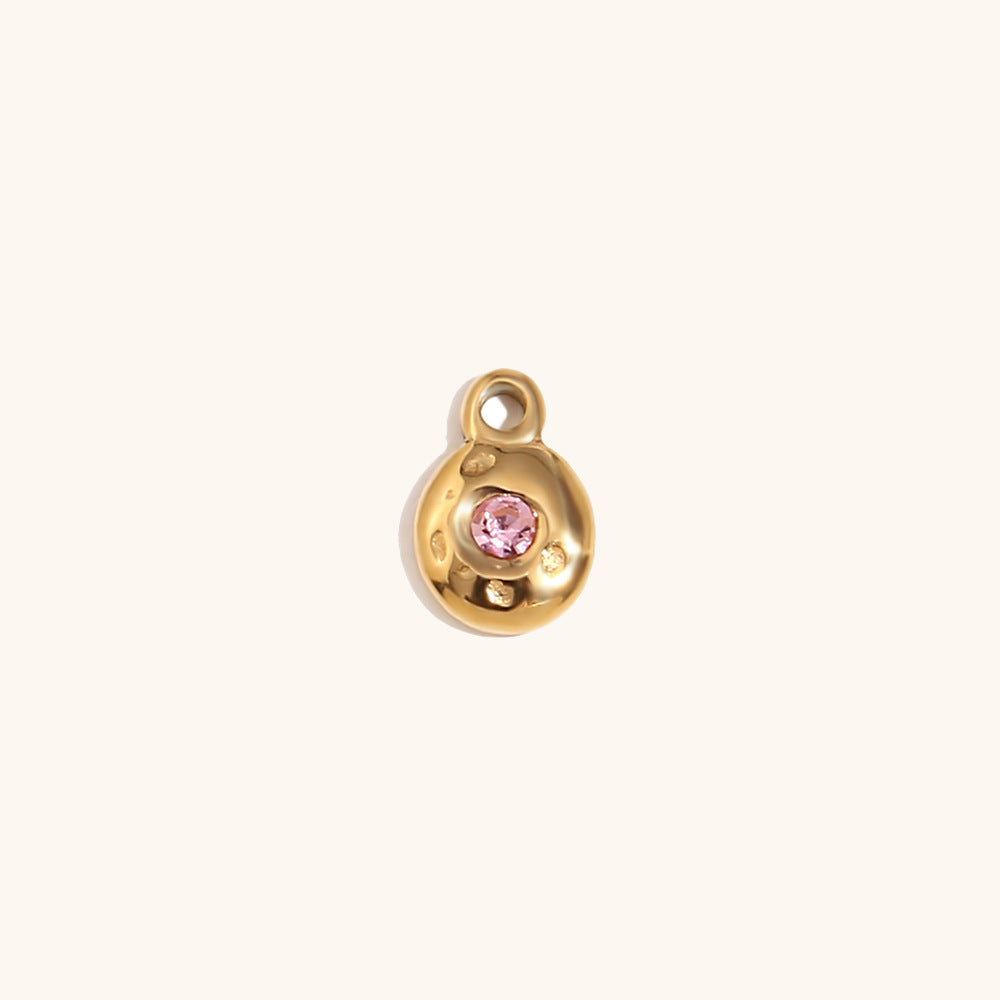 Creative Jewelry Accessory Stainless Steel Pendant With 14K Gold Plating