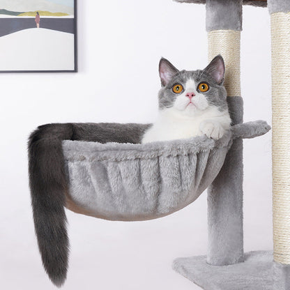 Pet SuppliesCat ToysCat Climbing Frame Scratching BoardCat TreeCat NestCat Hammock