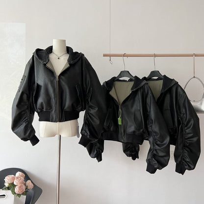 Autumn And Winter Korean Retro Short Jacket