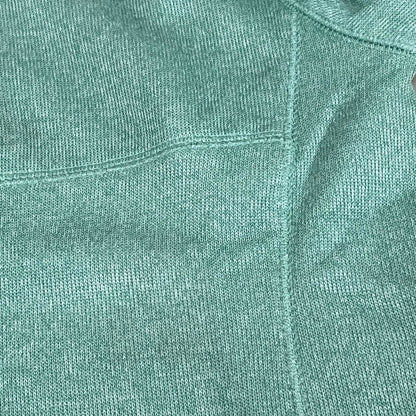 VINEYARD VINES Martha's Vineyard Men's Teal Green Half Zip Pullover Sz- L