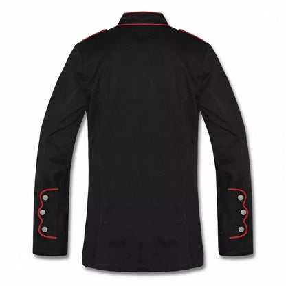 Mens Military Gothic Jacket Coat