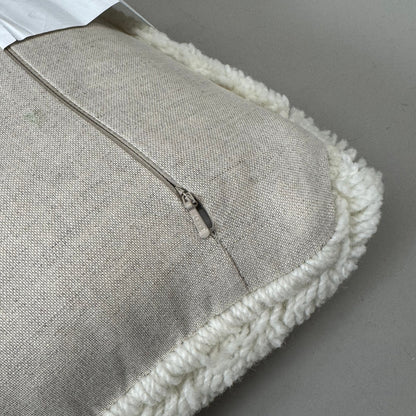 VILLA 22"x22" RN Mercer Decorative Throw Pillow in Ivory