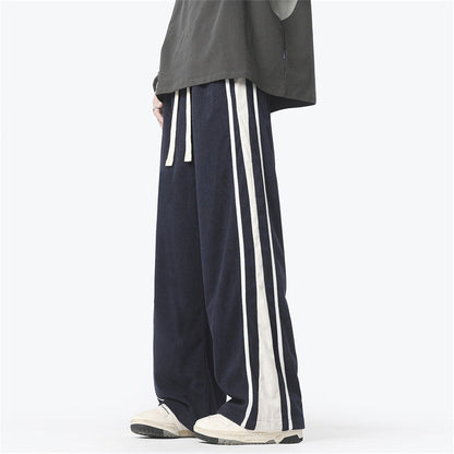 Men's Corduroy Straight-leg Casual Pants