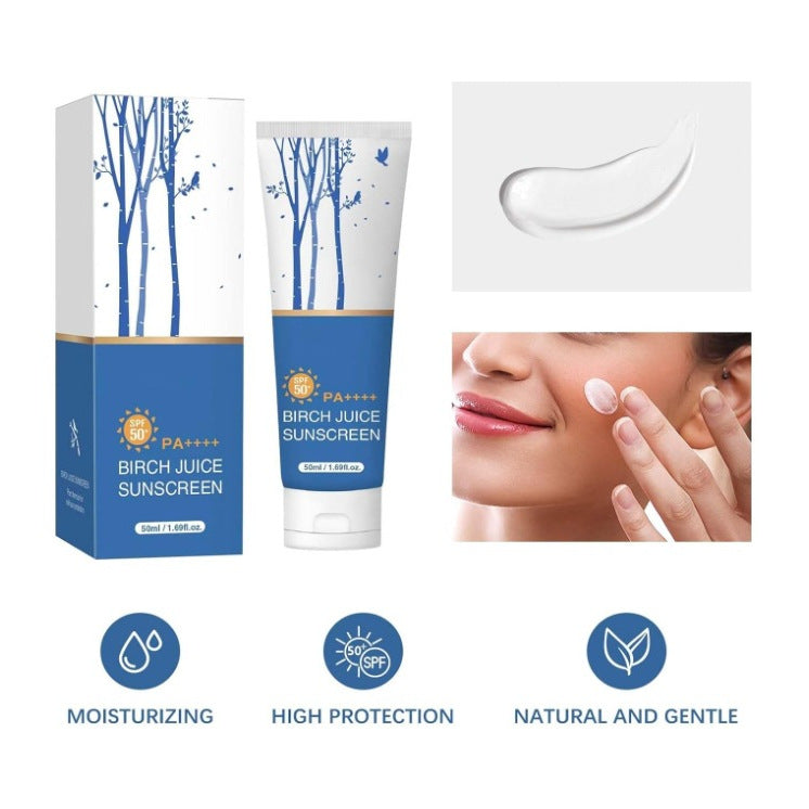 Facial Care Birch Sap Sunscreen