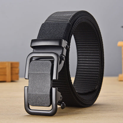 Automatic Buckle Nylon Woven Belt