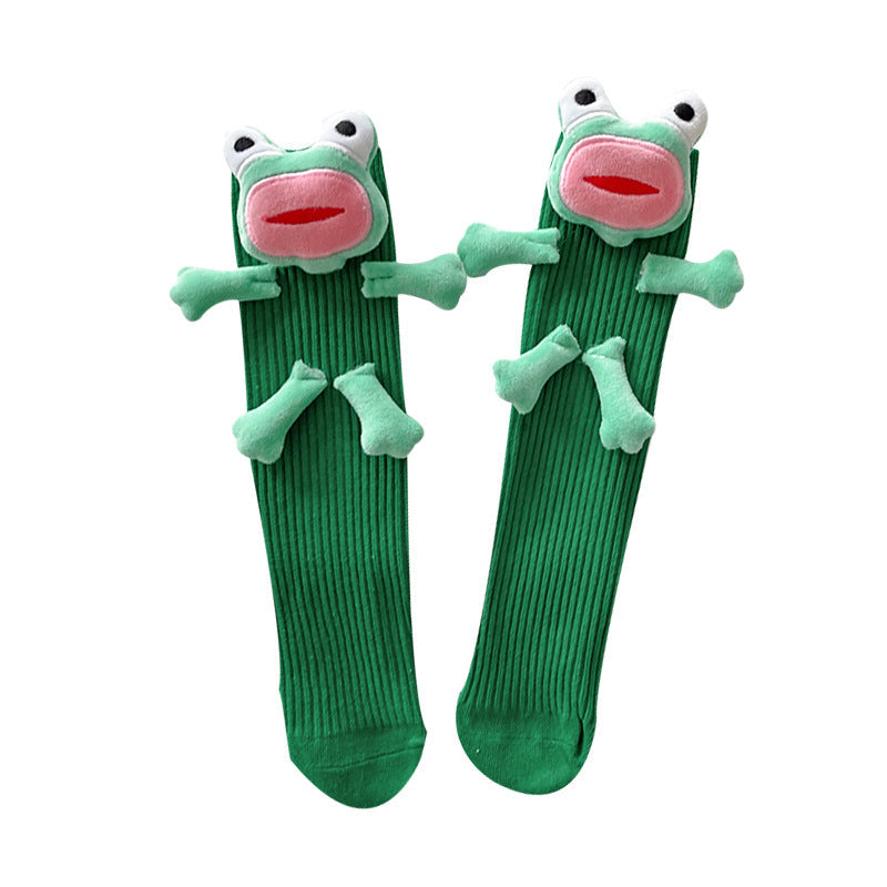 Cartoon Ugly And Cute Kid's Socks Children