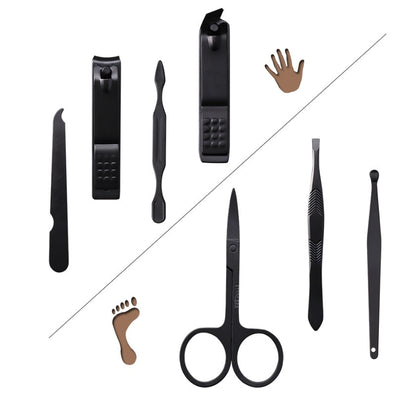 7-in-1 Nail Manicure Set with Clippers and Knife