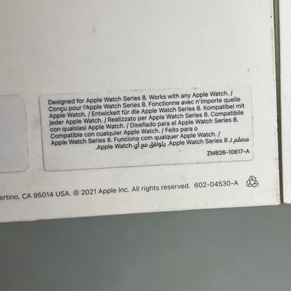 APPLE Watch Starlight Sport Band Soft & Durable S/M 41mm Tan 3L111AM/A (Return)
