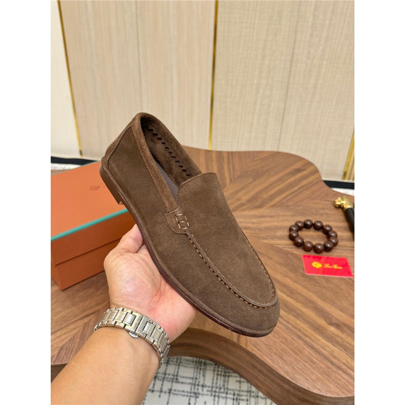 Mens Loafers, Slip-on Casual Leather Shoes