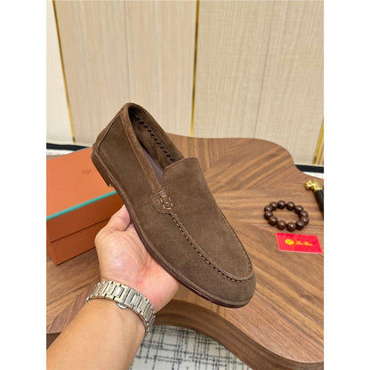 Mens Loafers, Slip-on Casual Leather Shoes