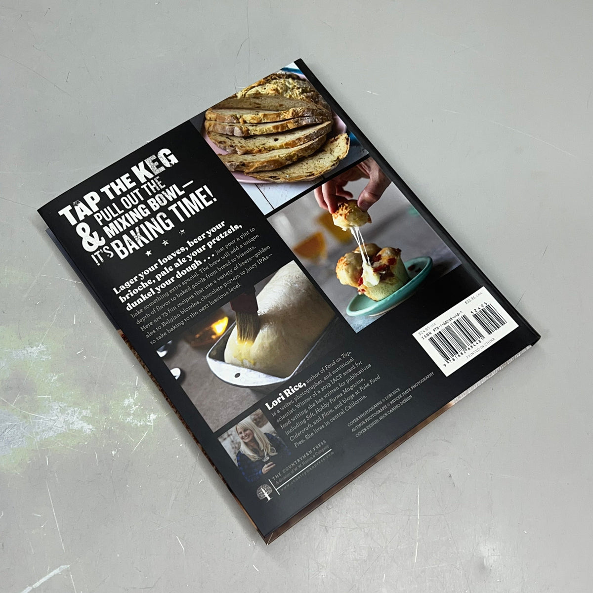 BEER BREAD  Brew Infused Breads, Rolls, Biscuits & More Recipe Book By Lori Rice