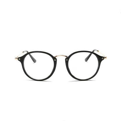 Retro Anti Blue Ray Computer Glasses Women Round Eye Glass Men Blue Light Blocking Fashion Eyewear Optical Frames