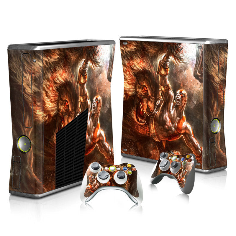 Xbox 360 Slim Full Body Color Membrane Stickers with Scratch-Resistant Protection