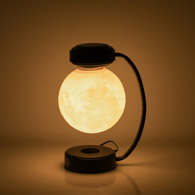3D LED Moon Night Light Magnetic Floating Lamp Home Office Decoration