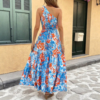 Elegant Sleeveless Evening Gown For Ladies